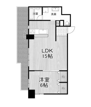 物件○○の間取り図