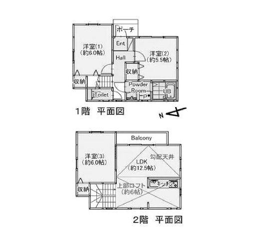 物件○○の間取り図