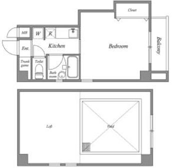 物件○○の間取り図