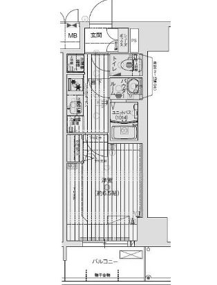 物件○○の間取り図