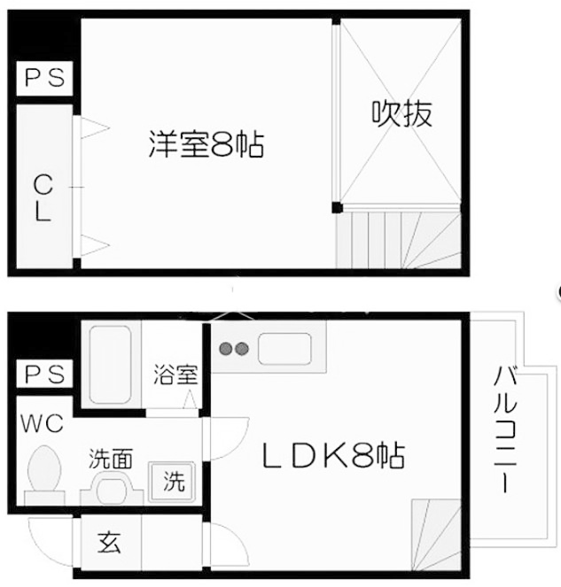 物件○○の間取り図