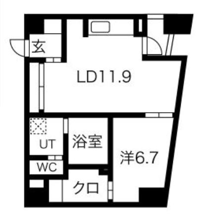 物件○○の間取り図