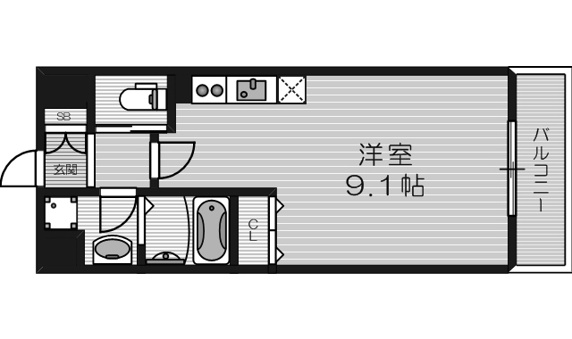 物件○○の間取り図