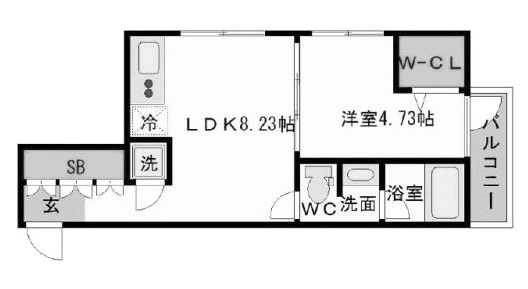 物件○○の間取り図