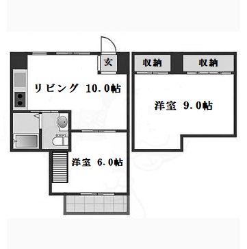 物件○○の間取り図