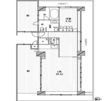 物件○○の間取り図