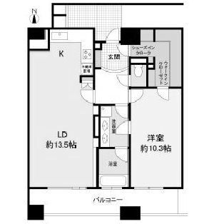 物件○○の間取り図