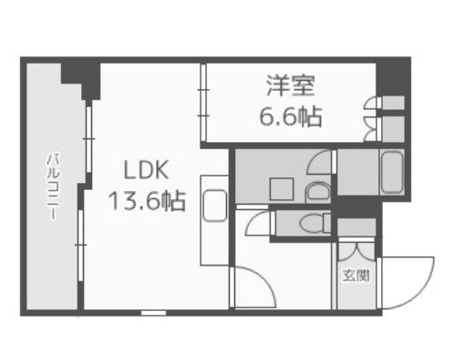 物件○○の間取り図