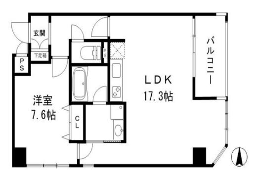 物件○○の間取り図