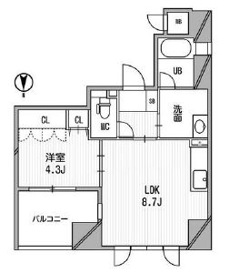 物件○○の間取り図