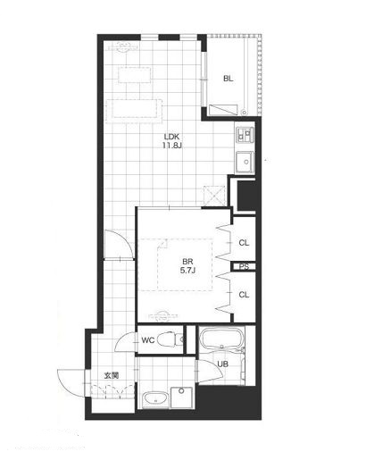 物件○○の間取り図