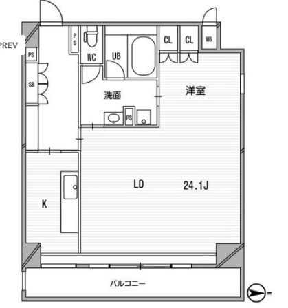 物件○○の間取り図