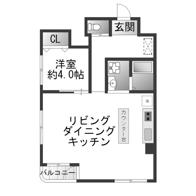 物件○○の間取り図