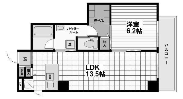 物件○○の間取り図