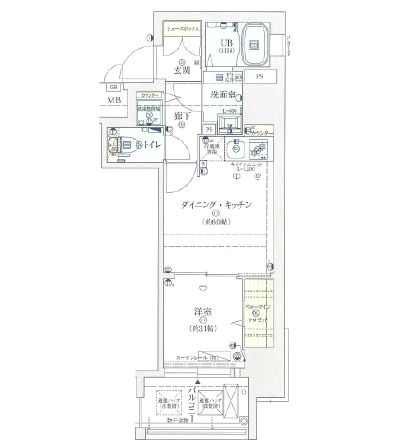 物件○○の間取り図