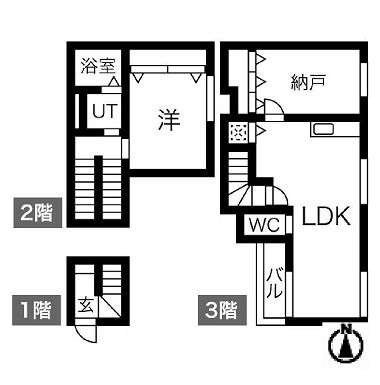 物件○○の間取り図