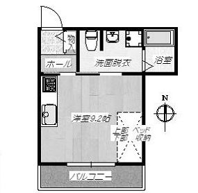 物件○○の間取り図