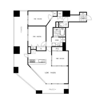 物件○○の間取り図