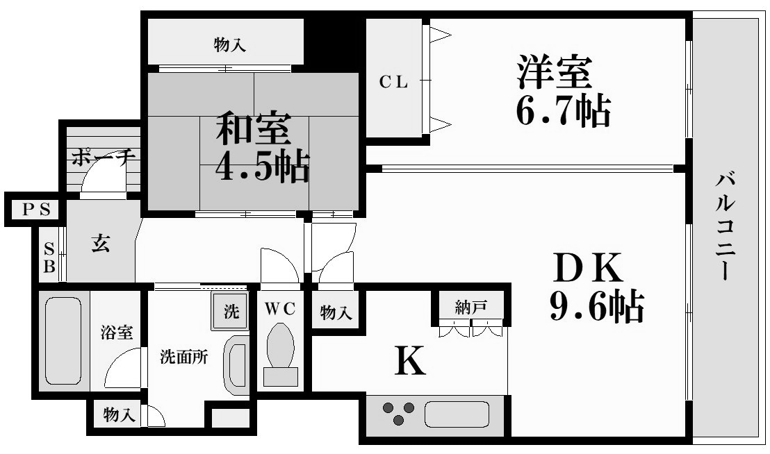 物件○○の間取り図