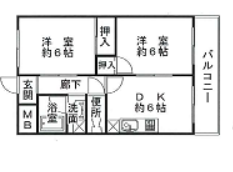 物件○○の間取り図