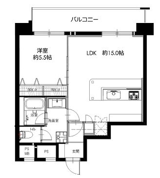 物件○○の間取り図