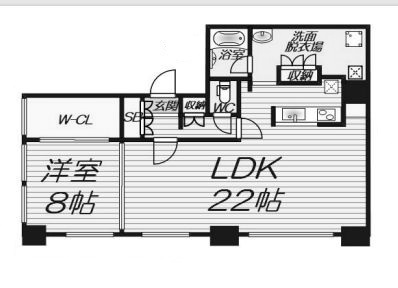 物件○○の間取り図