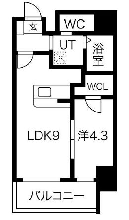 物件○○の間取り図