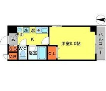 物件○○の間取り図