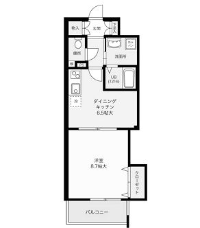 物件○○の間取り図