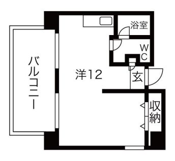 物件○○の間取り図