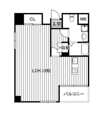 物件○○の間取り図