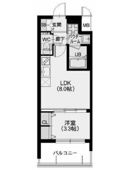 物件○○の間取り図