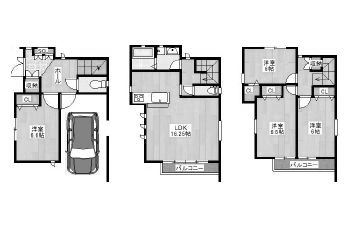 物件○○の間取り図