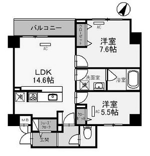 物件○○の間取り図