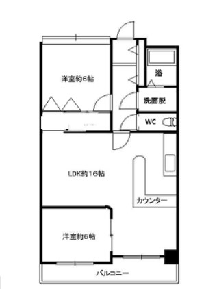 物件○○の間取り図