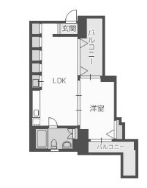 物件○○の間取り図