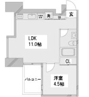 物件○○の間取り図