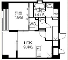 物件○○の間取り図