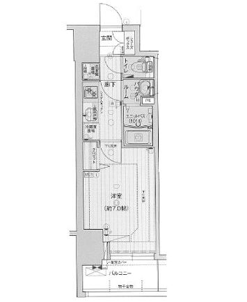 物件○○の間取り図