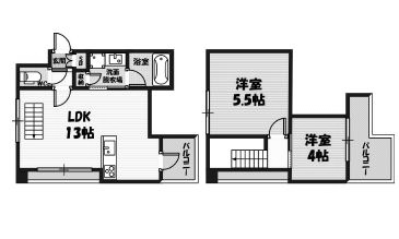 物件○○の間取り図