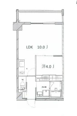 物件○○の間取り図