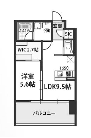 物件○○の間取り図