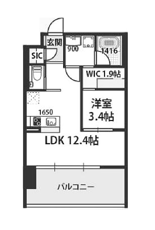 物件○○の間取り図