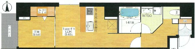 物件○○の間取り図