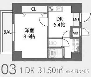 物件○○の間取り図