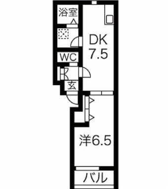 物件○○の間取り図