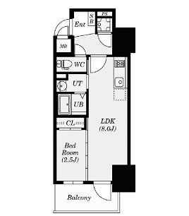 物件○○の間取り図