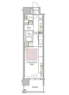 物件○○の間取り図