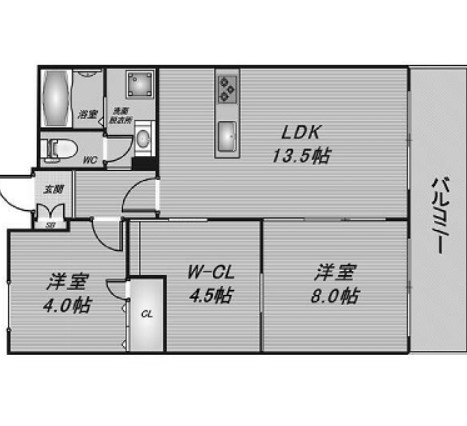 物件○○の間取り図