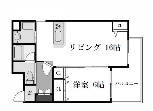 物件○○の間取り図